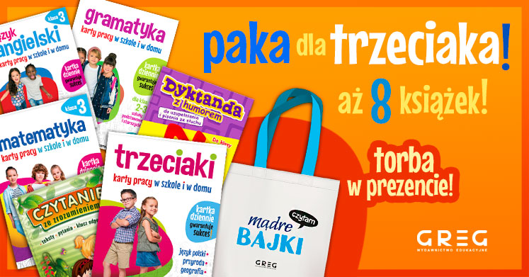 Paka dla trzeciaka + TORBA gratis