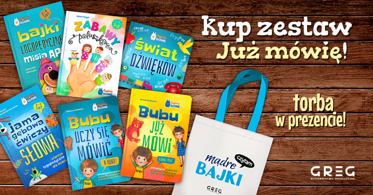 Pakiet logopedyczny dla Twojego dziecka + TORBA gratis