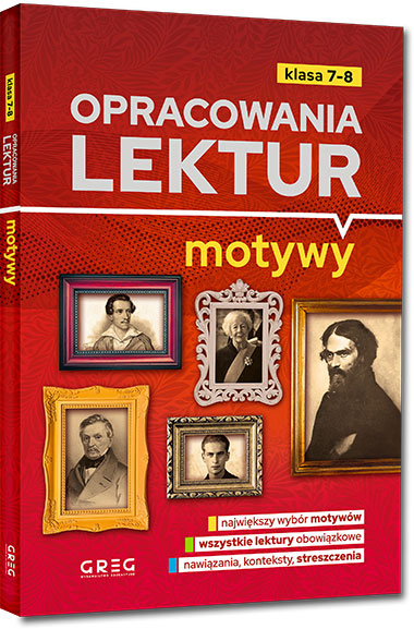 Opracowania lektur - motywy - szko�a podstawowa, klasy 7-8