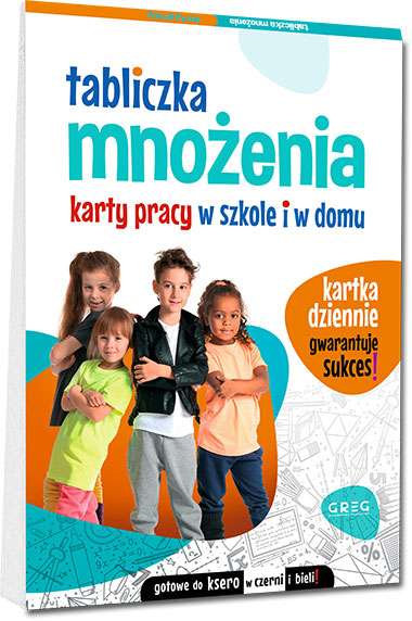 Tabliczka mno�enia. Karty pracy w szkole i w domu