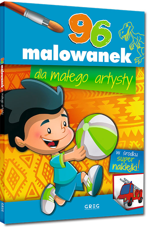 96 malowanek dla ma�ego artysty (synka)