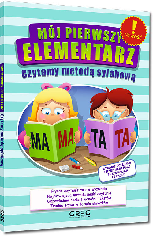 M�j pierwszy elementarz - czytamy metod� sylabow�